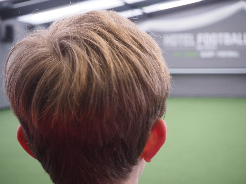 Celebrating Ten at Hotel Football